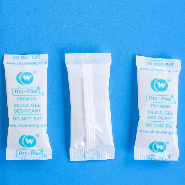 High Grade Silica Gel Desiccant In White Film